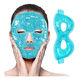 thumbnail image 1 of Máscaras De Dormir Hielo Para Ojos Y Cara Frio/caliente 2pcs Xtellar Azul, 1 of 3