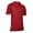 Red, variant on Sports Baseball/Softball Umpire Polo Shirt, Medium, Light Blue