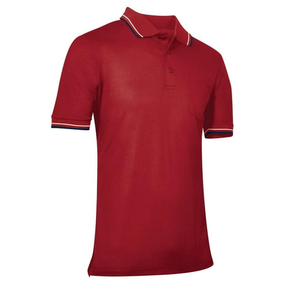 Baseball/Softball Umpire Polo Shirt, 3X-Large, Red