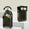 HONGDI Flashlight with Clip Rechargeable Cap Lights Clip On Hat 180