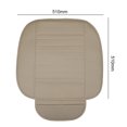 thumbnail image 3 of Fundas de asiento de automóvil transpirables para suministros de automóvil (Beige carbón de bambú), 3 of 7