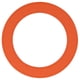 thumbnail image 3 of Adhesivo Hoja Placa Hierro Anillo Ultrafino para Cargador Inalámbrico Magnético () Naranja, 3 of 4