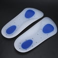 thumbnail image 3 of Plantilla de silicona deportiva con absorción de impactos, alivio del dolor, corrección de pies planos, almohadilla para pies L (40-45), 3 of 12