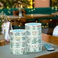 thumbnail image 3 of Yayeee Flameless Candles with Remote Flickering Battery Operated Multi Color Changing, Red Floral, 3 of 7