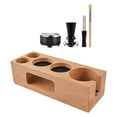 thumbnail image 4 of Espresso Tamping Stand Set Wood Coffee Filter Tamper Holder Kits Barista Tool Coffee Tamper Distributor and Stirrer for Counters Kitchens 58mm, 4 of 8