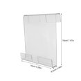 thumbnail image 2 of BRIGHTFUFU Soporte Universal Acrílico Para Teléfono Y Tablet En Fitness Transparente, 2 of 8