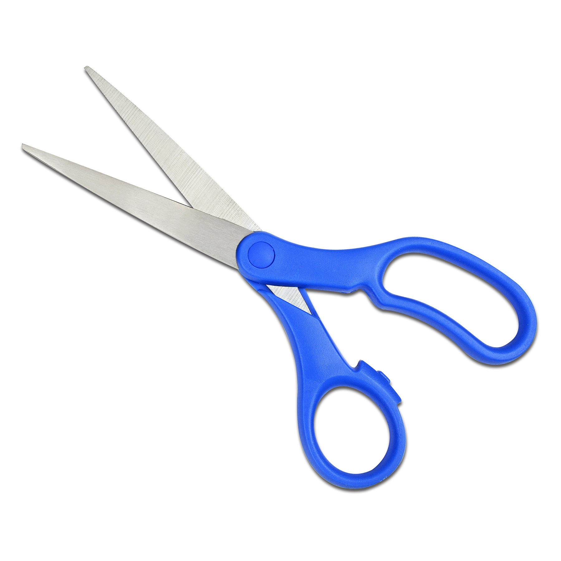 The Pencil Grip Scissors 8", Blue Handle, Pack of 6