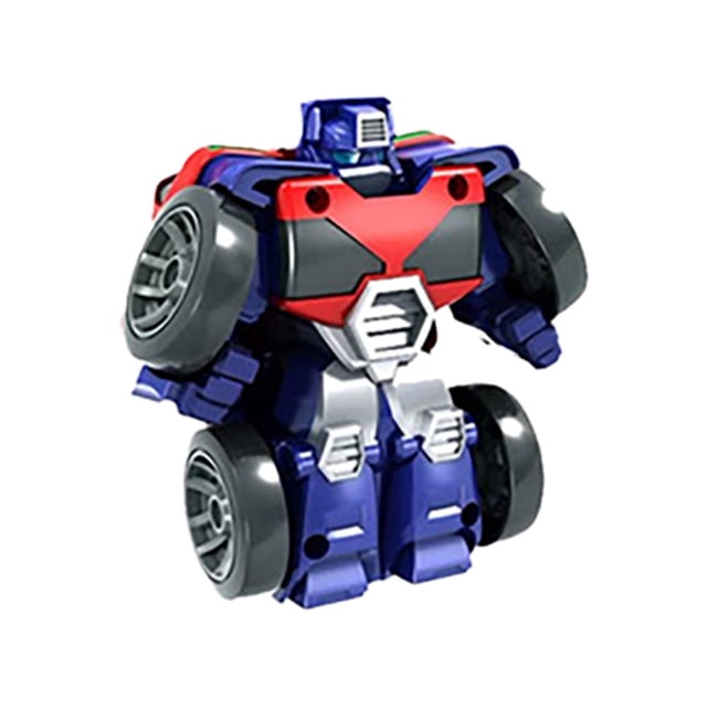 Ensemble de Collection de Véhicules de Construction de Robots de Transformation pour Tout-Petits - Robots de Transformation pour Jouets d'Extraction pour Enfants