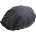 thumbnail image 5 of Wool Blend Plaid Ivy Hat Golf Driving Ascot Winter Flat Cabbie Newsboy Debonair, 5 of 7