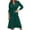 Green, variant on Kaemgyyd Mid-Length Jackets for Women Belted Windbreaker Double Breasted Trench Classic Fall Fashion Overcoat with Pockets