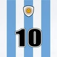 thumbnail image 2 of CafePress - Argentina Soccer Infant Bodysuit - Baby Light Bodysuit, Size Newborn - 24 Months, 2 of 4