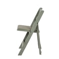thumbnail image 6 of CSP Set Of 1 Amigo Inter Stackable Resin Folding Chair With Padded Seat - Flint Grey, 6 of 6