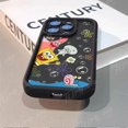 thumbnail image 4 of Funda de teléfono de silicona con estampado mate para iPhone, carcasa protectora de Anime SpongeBobs para iPhone 14, 15 Pro Max, 13, 12, 11, X, XS, XR, 7, 8 Plus, SE 2020, 4 of 4