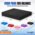 thumbnail image 2 of Yes4All Large Balance Pad, Non-Slip Mat for Yoga & Strength Training, Exercise Knee Pad for Floor Workouts, Balance Block, Soft Cushion for Balance Training, 2 of 6