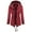 Burgundy, variant on Odeerbi Winter Coats for Women 2025 Solid Rain Jacket Outdoor Jackets Waterproof Hooded Raincoat Windproof Burgundy