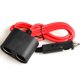 thumbnail image 5 of Divisor para coche de alta resistencia Adaptador de corriente de 12 V/24 V para vehículos Expansor de enchufe de carga 2 en 1, 5 of 7