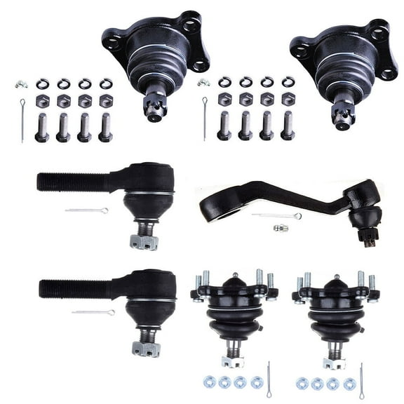 ECCPP - 7PCS Front Suspension Kit For 1989-1995 For Toyota 4Runner 1989-1995 For Toyota Pickup 1993-1998 For Toyota T100 Pitman Arm Outer Tie Rod End Upper Ball Joint Lower Ball Joint