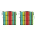 thumbnail image 3 of Cojín de asiento de repuesto Advancent colorido impermeable rectangular, 3 of 6