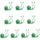 thumbnail image 1 of Clips De Fijación De Pared De Plantas, Soporte De Clips De Corbata Para Plantas De Jardín, Fijador De Escalada, Clips De Fijación De Vides Autoadhesivos Para Trabajos De Jardinería, 10 Piezas, Verde XianweiShao 8390613997326, 1 of 1