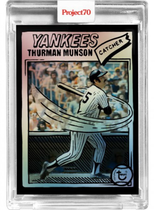 MLB Project70 Baseball 1992 Thurman Munson Trading Card [Rainbow 