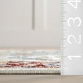 thumbnail image 2 of nuLOOM Lyndzi Medallion Machine Washable Area Rug, 4' x 6', Multicolor, 2 of 9