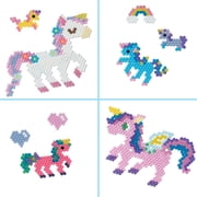 Aquabeads Mystic Unicorn Set, Complete Arts & Crafts Bead Kit for Children - over 1,500 beads, three keychains and display stand