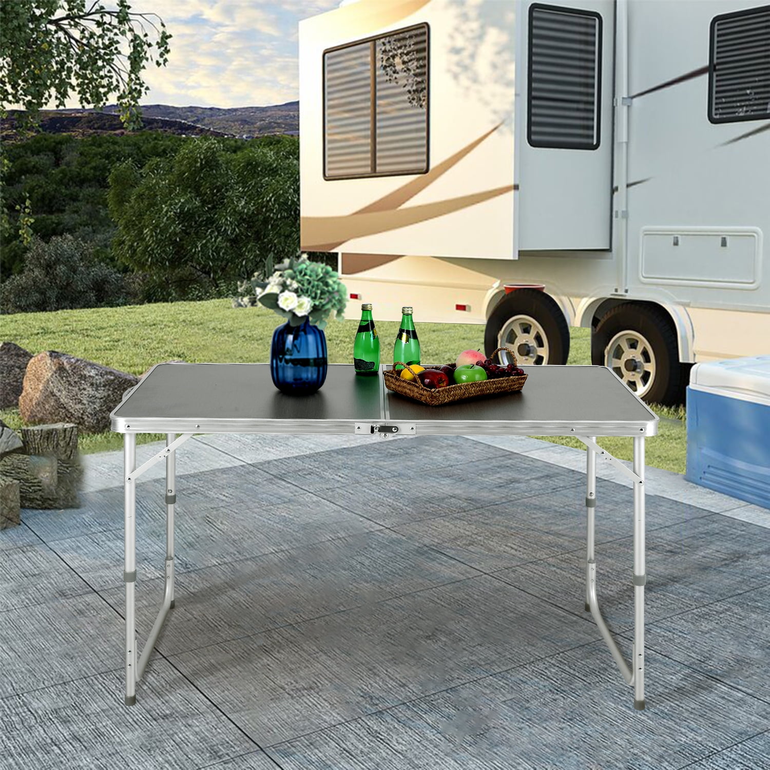 aluminum folding camping tables
