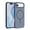 Grey blue+Dark blue, variant on ST SoleMe.Tc Magnetic for iPhone 17 Case with Metal Buttons (Compatible with MagSafe), Shockproof & Anti-Fingerprint Two-Color Phone Cover, 2025, Graphite Black