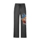 thumbnail image 4 of Pantalones largos de verano para hombre, de algodón y pierna ancha, deportivos con cordones estampados, informales, 4 of 6