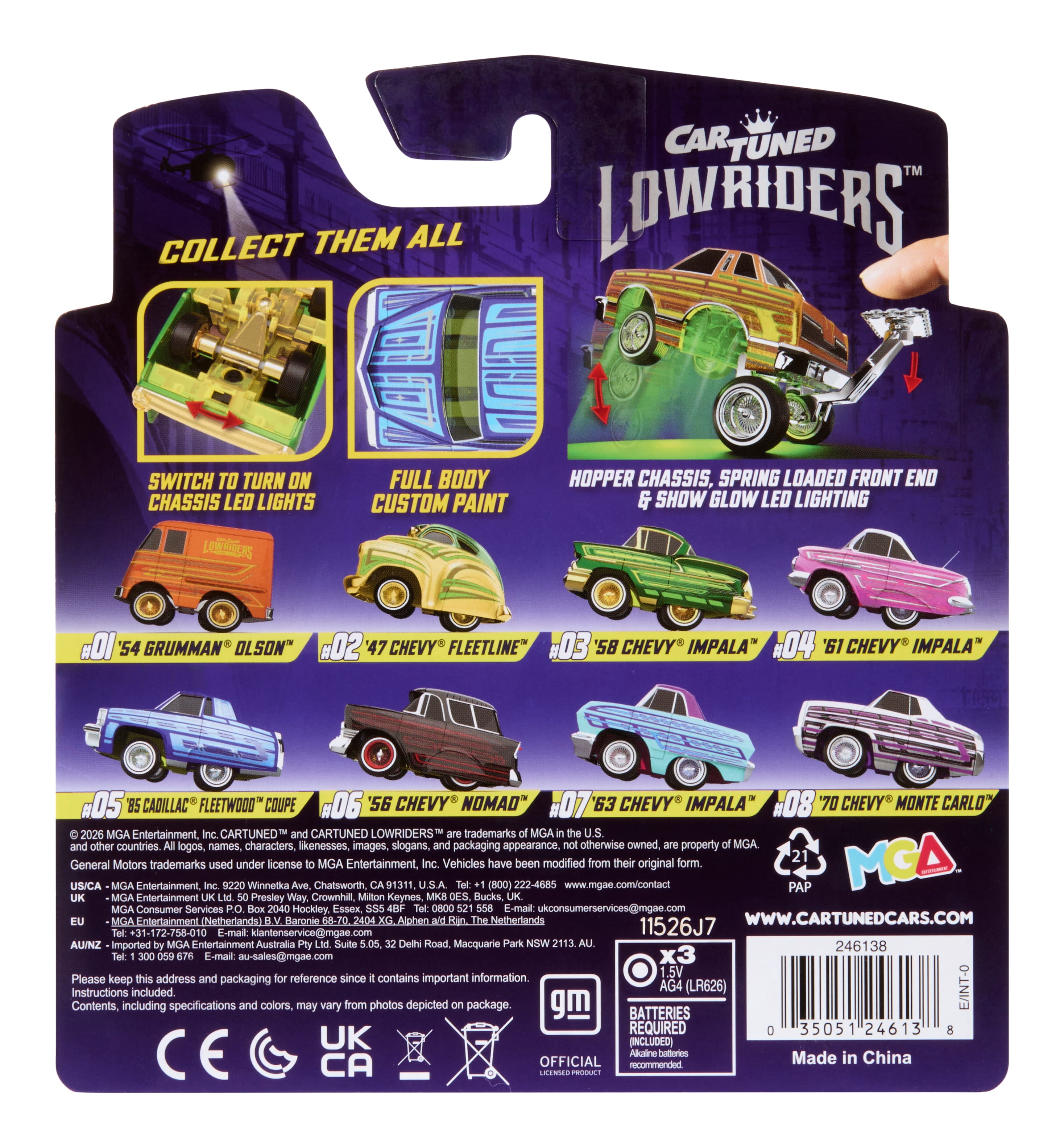 CarTuned Lowrider Series 4 - 1985 Cadillac Fleetwood (Lowrider)