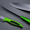 thumbnail image 5 of Ceramic Knife Set for Kitchen 5" 4" 3" Sharp Slicing Knives Fruit Paring Knives Sets Sharp Slicing Knives with Sheaths Covers Household Cutter Tools, 5 of 7