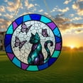 thumbnail image 3 of Sun Catchers Indoor Window, Butterfly Black Cat Acrylic Window Hanging Decoration, Sun Catcher Decor for Living Room Bedroom Summer Home Balcony Ornaments Decoration, 3 of 6