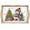 Snowman, variant on DIY Diamond Art Painting Partial Diamond Creative Design Rectangular Household Handmade Wooden Tray Dinner Plate(定制款)-Snowman