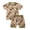 Green, variant on Toddler Boy Outfits Baby Dinosaur Print Kids Unisex Summer Cotton Cow Printed Short Sleeve Training 1t 2t 3t 4t 5t 6t Shirt Shorts Set Tops T-Shirt Pants 2-Piece