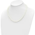 thumbnail image 5 of 14K Yellow Gold 7-8mm Semi-Round Fw Cultured Pearl 18 In. Necklace & Post Earring Set Made In Canada xf394set, 5 of 5