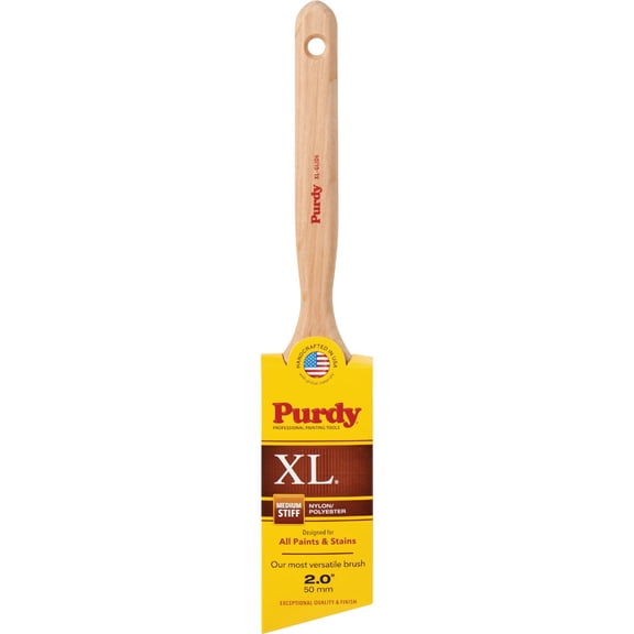 Purdy 144152320 XL Series Glide Angular Trim Paint Brush, 2 inch