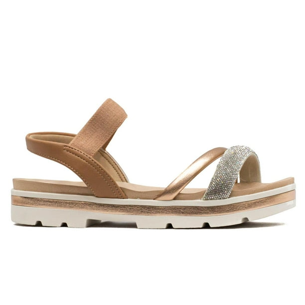 Sandalias Para Mujer Modare 7132149 beige 23