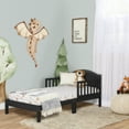Dream on Me Sydney Toddler Bed, Black