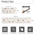 thumbnail image 3 of Yayeee Faucet Mat for Kitchen Sink 14.7" Diatomite Long Splash Guard Pad, Gray Bears, 3 of 7