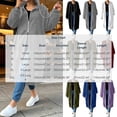 thumbnail image 2 of Perfectbot Women's Full Zip Maxi Length Hooded Sweatshirt Coat, Oversized Drop Shoulder Long Hoodie Duster Jacket, 2 of 7