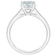thumbnail image 3 of Pompeii Platinum 1 Ct Radiant Cut Diamond Solitaire Engagement Ring Lab Grown, 3 of 4