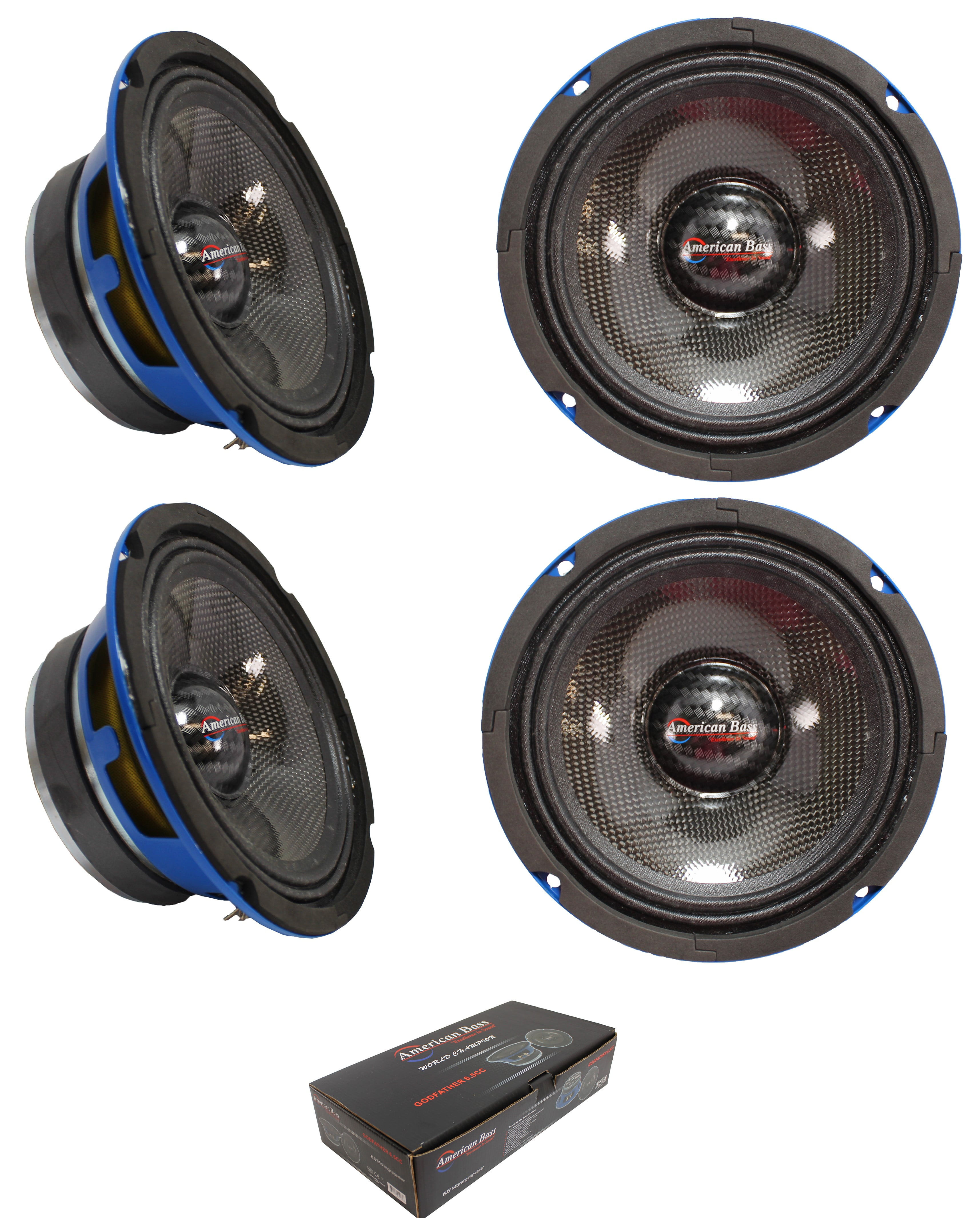 american bass door speakers