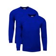 thumbnail image 1 of Shaka Wear 2Pack Men's Max Heavy Weight 7 oz Cotton Long Sleeve T-Shirt S~7XL, 1 of 3
