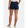 thumbnail image 3 of Time and Tru Women's Utility Shorts, 4" Inseam, Sizes 0-22, 3 of 5