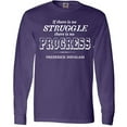 thumbnail image 3 of Inktastic "if There is No Struggle, There is No Progress." Frederick Douglass Long Sleeve T-Shirt, 3 of 5