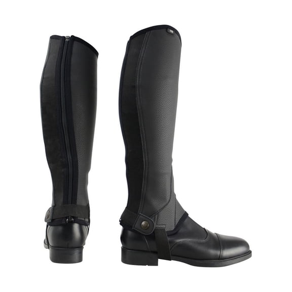 HyLAND Adults Synthetic Combi Leather Half Chaps