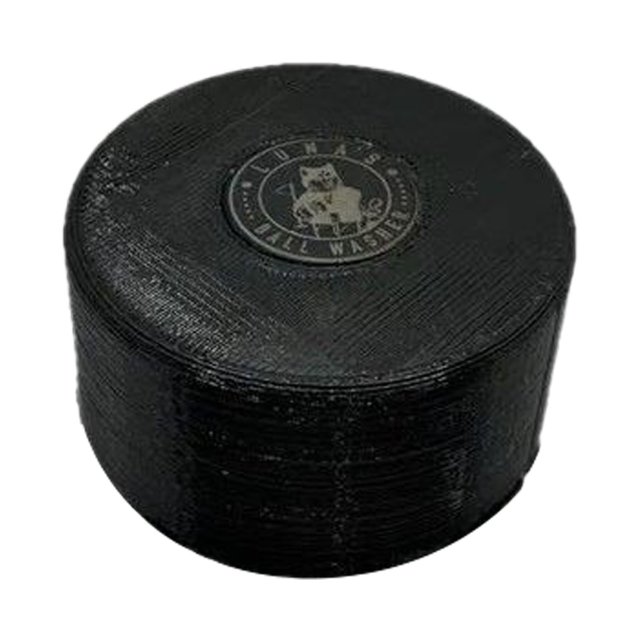 Magnetic Golf Ball Cleaner | 3D Printed Ball Washer with N35 Magnet & Absorbent Cloth | Portable Golf Accessory for Greens
