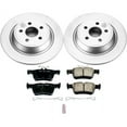 thumbnail image 2 of PowerStop Rear Geomet Coated Brake Rotor and Pad Kit Fits: FORD LINCOLN Select Models CRK7144, 2 of 5