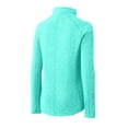 thumbnail image 6 of Port Authority L235 Ladies Heather Microfleece Full-Zip Jacket, Womens Fleece Jackets, 6 of 6