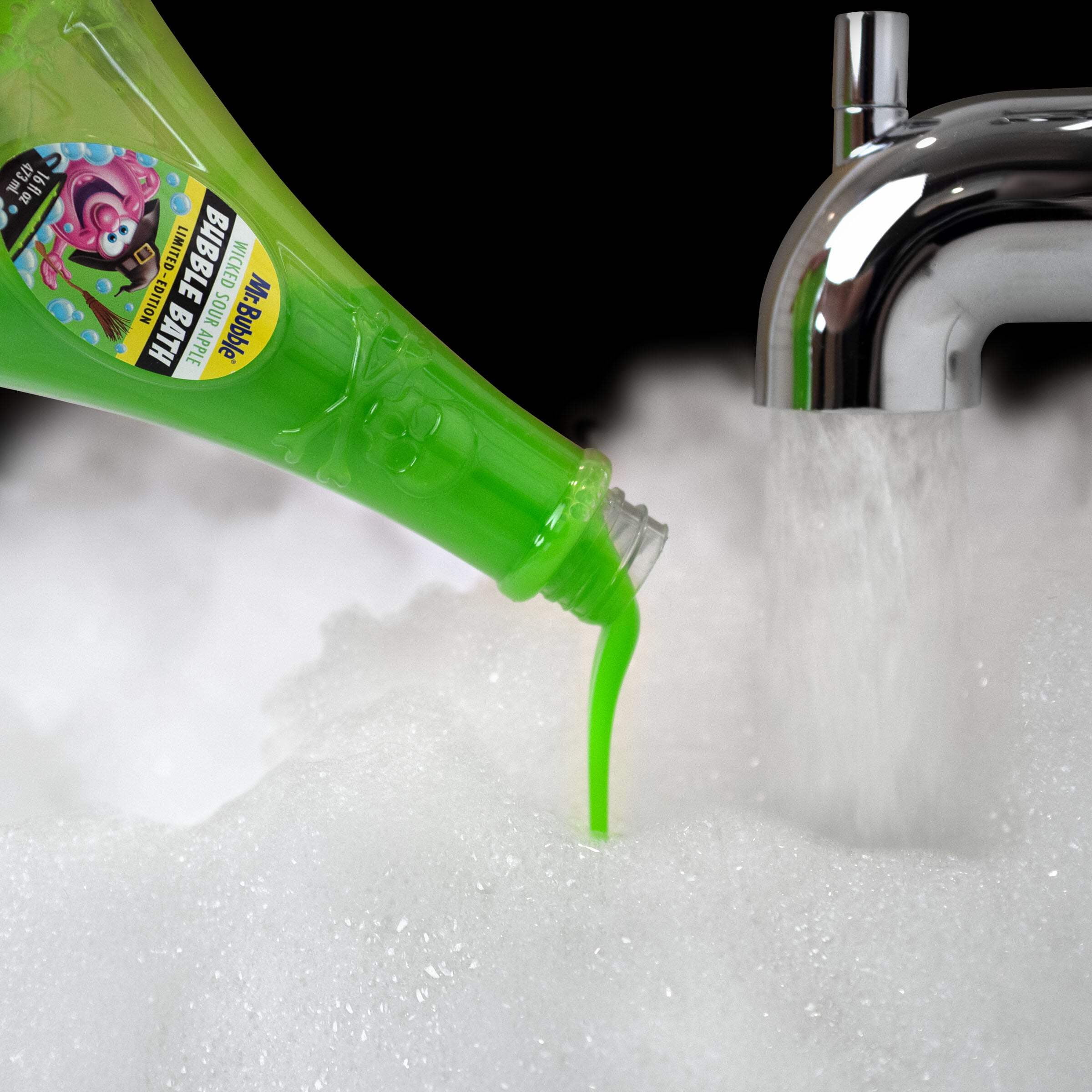 Mr. Bubble Limited Edition Witch's Brew Bubble Bath, Wicked Apple Scent, 16 oz